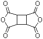 结构式 CAS# 4415-87-6, 环丁烷四甲酸二酐
