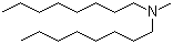 structure of CAS# 4455-26-9, N-Methyldioctylamine;N,N-Dioctylmethylamine