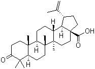 Betulonic acid molecular structure (CAS 4481-62-3)