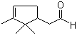 结构式 CAS# 4501-58-0, 龙脑烯醛; 2,2,3-三甲基环戊-3-烯-1-乙醛
