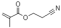 Cyanoethyl methacrylate molecular structure (CAS 4513-53-5)