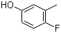 4-Fluoro-3-methylphenol molecular structure (CAS 452-70-0)