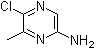 5-Chloro-6-methyl-2-pyrazinamine molecular structure (CAS 453548-87-3)