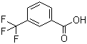 3-(Trifluoromethyl)benzoic acid molecular structure (CAS 454-92-2)