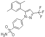 结构式 CAS# 457639-26-8, 2,5-二甲基塞来考昔