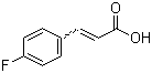 4-Fluorocinnamic acid molecular structure (CAS 459-32-5)
