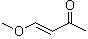 structure of CAS# 4652-27-1, 1-Methoxy-1-buten-3-one;4-Methoxy-3-buten-2-one; NSC 66263