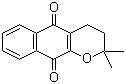 结构式 CAS# 4707-33-9, alpha-拉杷醌