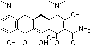 7-Methylamino-6-deoxy-6-demethyltetracycline molecular structure (CAS 4708-96-7)