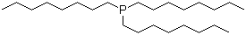结构式 CAS# 4731-53-7, 三正辛基膦