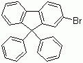 结构式 CAS# 474918-32-6, 2-溴-9,9-二苯基芴