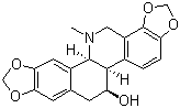 Chelidonine molecular structure (CAS 476-32-4)