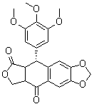 Podophyllotoxone molecular structure (CAS 477-49-6)