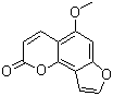 Isobergapten molecular structure (CAS 482-48-4)