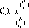 Tris(phenylthio)methane molecular structure (CAS 4832-52-4)