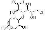 新琼二糖分子结构 (CAS 484-58-2)