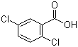2,5-Dichlorobenzoic acid molecular structure (CAS 50-79-3)