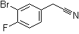 结构式 CAS# 501420-63-9, 3-溴-4-氟苯乙腈