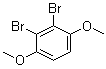 结构式 CAS# 5030-61-5, 2,3-二溴-1,4-二甲氧基苯