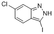 structure of CAS# 503045-59-8, 6-chloro-3-iodo-1H-indazole