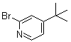 结构式 CAS# 50488-34-1, 2-溴-4-叔丁基吡啶