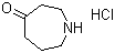 structure of CAS# 50492-22-3, 4-Perhydroazepinone hydrochloride