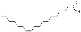 结构式 CAS# 506-17-2, (Z)-11-十八碳烯酸