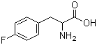 DL-4-Fluorophenylalanine molecular structure (CAS 51-65-0)