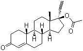 19-Norethindrone acetate molecular structure (CAS 51-98-9)