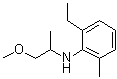 2-乙基-6-甲基-N-(1'-甲氧基-2'-丙基)苯胺分子结构 (CAS 51219-00-2)
