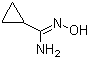 结构式 CAS# 51285-13-3, N-羟基环丙甲脒; 环丙甲酰胺肟