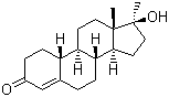 Normethisterone molecular structure (CAS 514-61-4)