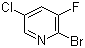 结构式 CAS# 514797-97-8, 2-溴-3-氟-5-氯吡啶
