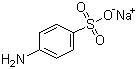 Sodium sulfanilate molecular structure (CAS 515-74-2)
