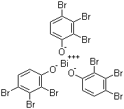 Bismuth tribromophenate molecular structure (CAS 5175-83-7)