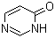 结构式 CAS# 51953-17-4, 4(3H)-嘧啶酮; 4-羟基嘧啶