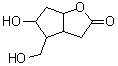 structure of CAS# 521323-11-5, Hexahydro-5-hydroxy-4-(hydroxymethyl)-2H-cyclopenta[b]furan-2-one;5-hydroxy-4-(hydroxymethyl)-3,3a,4,5,6,6a-hexahydrocyclopenta[b]furan-2-one