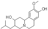 1,3,4,6,7,11b-Hexahydro-10-methoxy-3-(2-methylpropyl)-2H-benzo[a]quinolizine-2,9-diol molecular structure (CAS 5220-98-4)
