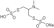 Thiosultap sodium  molecular structure (CAS 52207-48-4)
