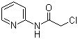 2-Chloro-N-pyridin-2-ylacetamide molecular structure (CAS 5221-37-4)