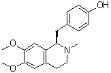 (-)-亚美罂粟碱分子结构 (CAS 524-20-9)