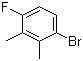 structure of CAS# 52548-00-2, 1-Bromo-2,3-dimethyl-4-fluorobenzene;6-Bromo-3-fluoro-o-xylene