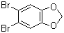 结构式 CAS# 5279-32-3, 1,2-溴-4,5-亚甲二氧基苯