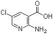 2-Amino-5-chloropyridine-3-carboxylic acid molecular structure (CAS 52833-93-9)