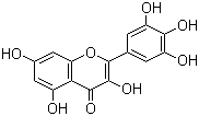 Myricetin molecular structure (CAS 529-44-2)