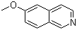 结构式 CAS# 52986-70-6, 6-甲氧基异喹啉