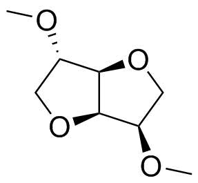 Isosorbide dimethyl ether molecular structure (CAS 5306-85-4)