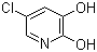 5-Chloro-2,3-dihydroxypyridine molecular structure (CAS 53233-89-9)