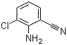 structure of CAS# 53312-77-9, 2-Amino-3-chlorobenzonitrile