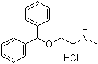 2-(Diphenylmethoxy)-N-methylethanamine hydrochloride molecular structure (CAS 53499-40-4)